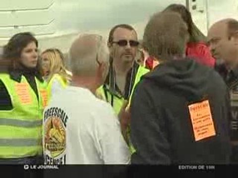 Évacuation musclée chez Freescale (Toulouse)