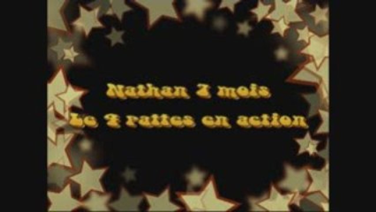 Nathan : je fais du 4 pattes et je mange bien à la cantine