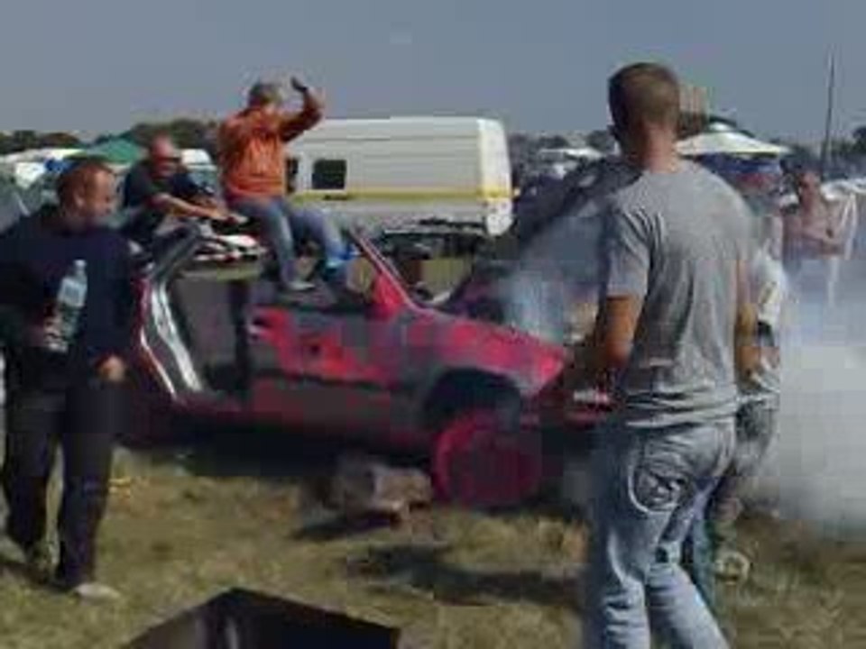 bol d'or 2009 ZX tourne a l huile