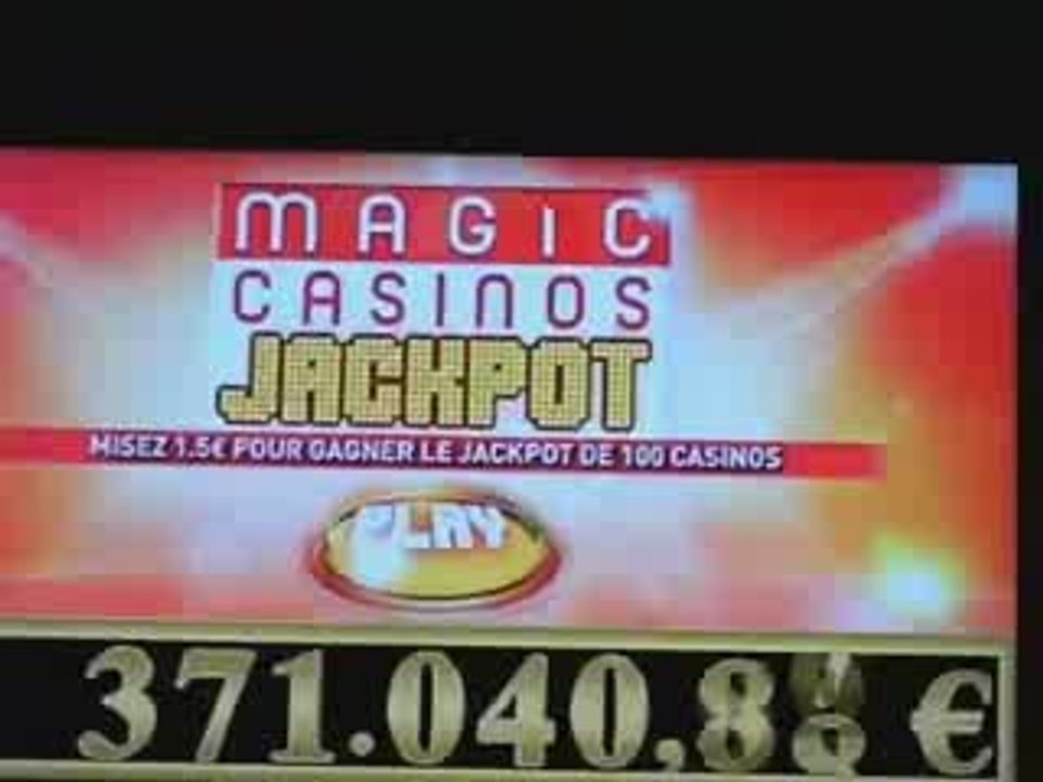 Le "Magic" Casino Jackpot Casino est arrivé dans l'Allier!