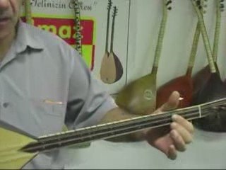 Solak pelesenk bağlama kısa sap40 cm