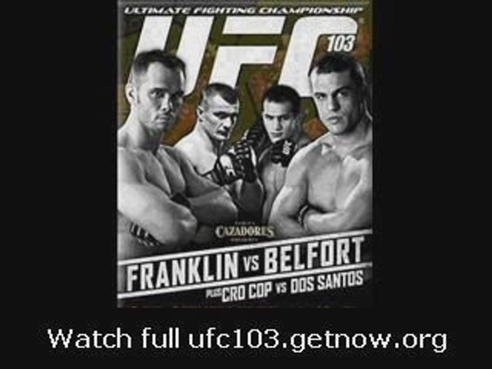 Watch UFC 103
