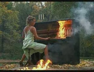 dragonforce through the fire and flames  piano