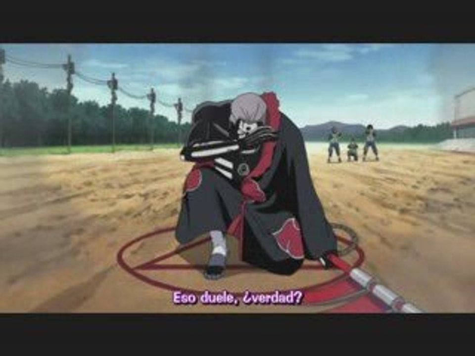 Asuma vs Hidan