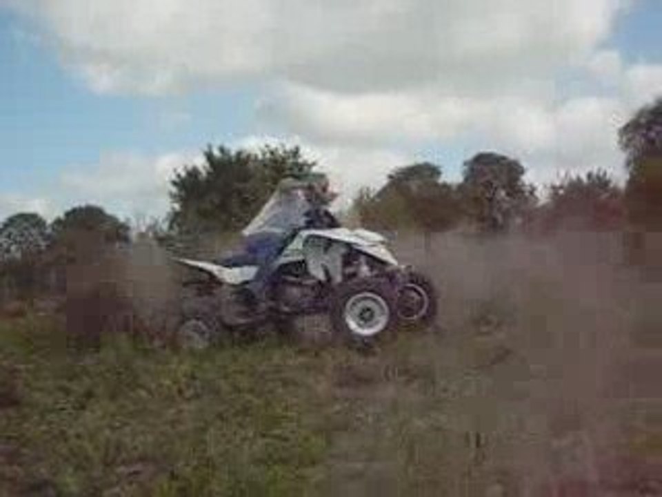 ltr 450 freestyle in garden