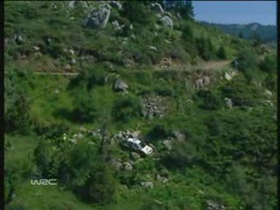 Paasonen crash rallye Grece 2005