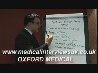 National patient safety agency: Medical Interview Tips