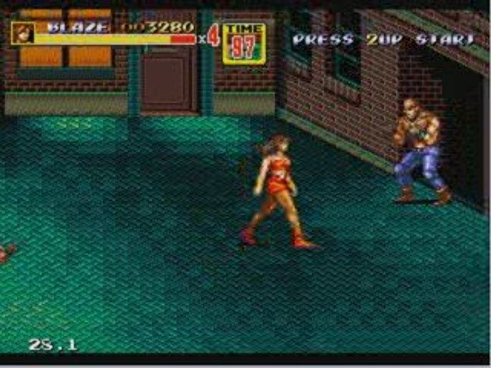Street Of Rage 2 début