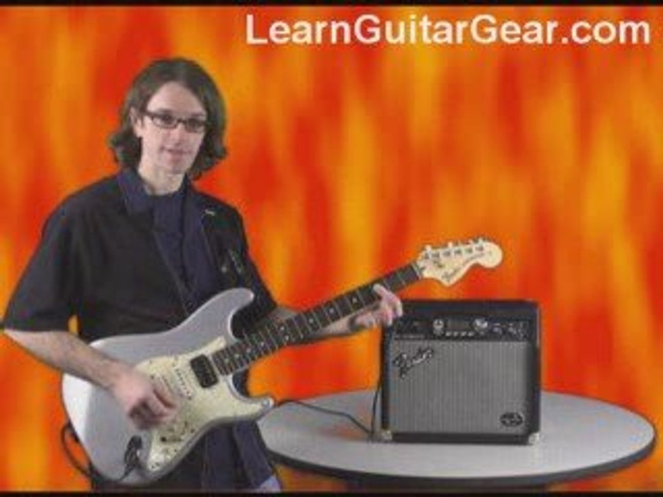 Smoke Preset on a Fender G-DEC, G-DEC 30 amplifier