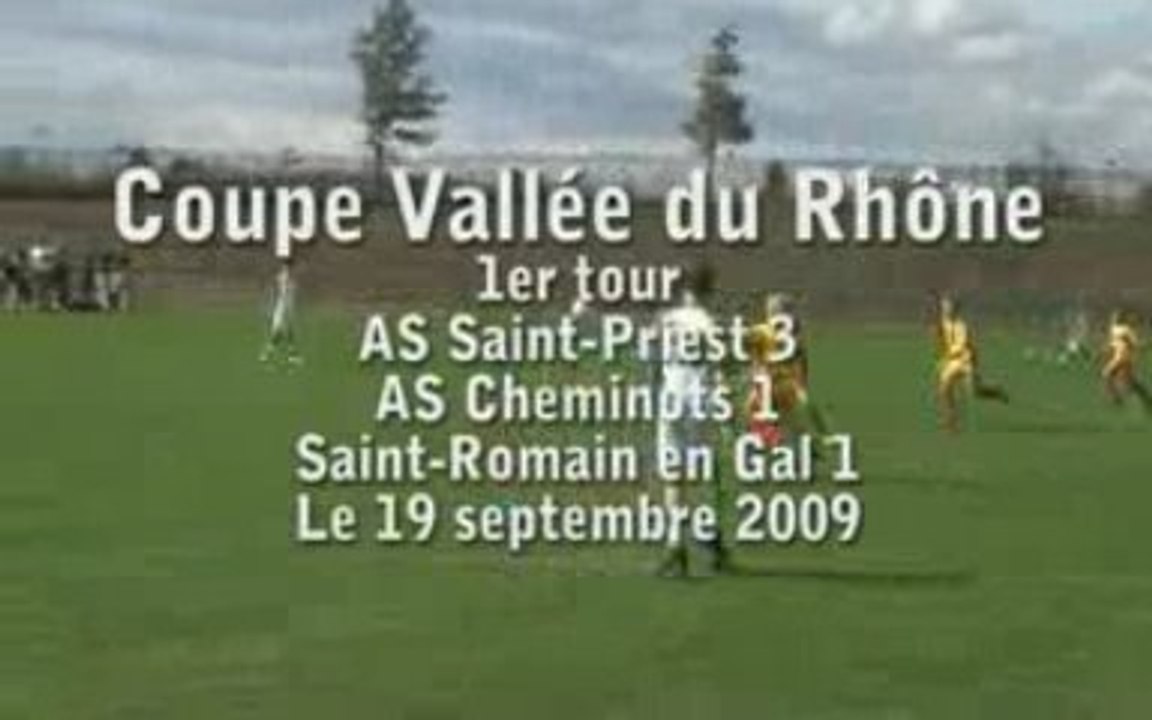 Coupe Vallée du Rhône  1er tour le 19 septembre 2009