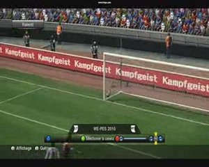 Frappe de messi imparable sur la démo de pes 2010