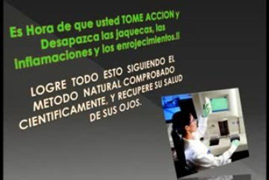 ¿Problemas de Vista? Recupere la salud de sus ojos !