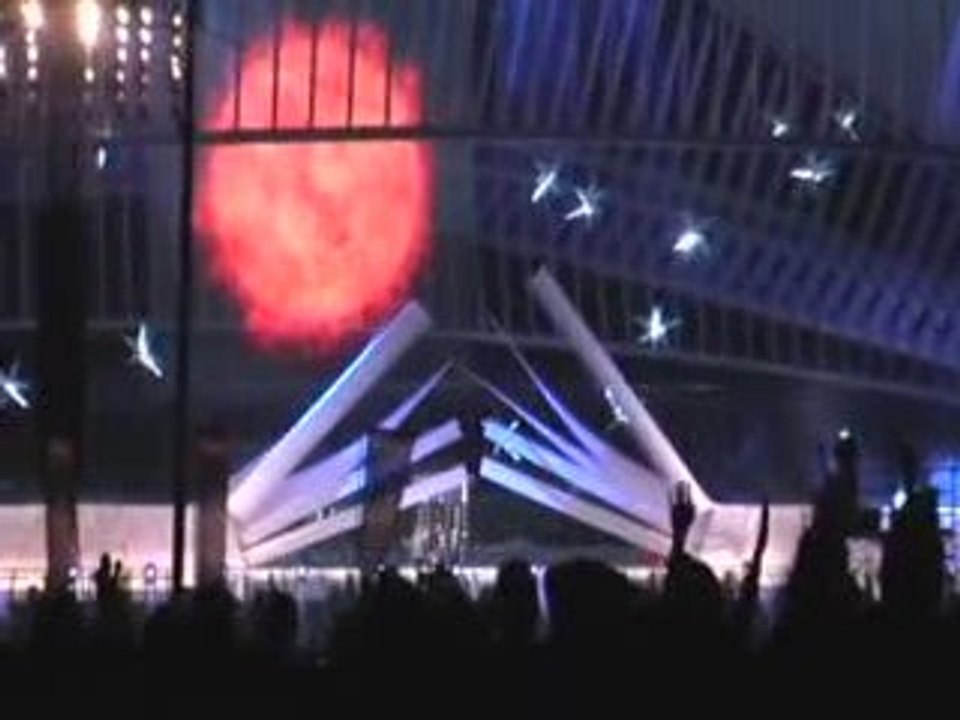 Spectacle d'inauguration de la nouvelle gare des Guillemins