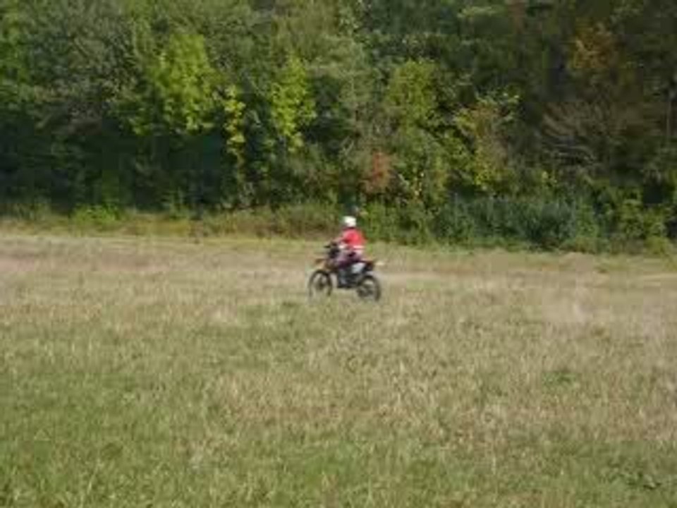 KTM 125 EXC 2004 FMF test