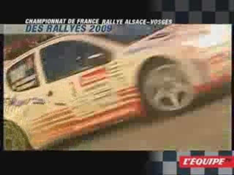 Rallye Alsace-Vosges 2009 / L'Equipe TV