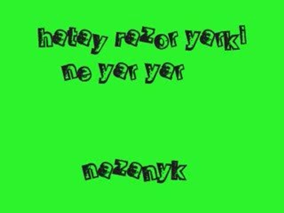 Hatay Razor-Yarki Ne Yar Yar 2009