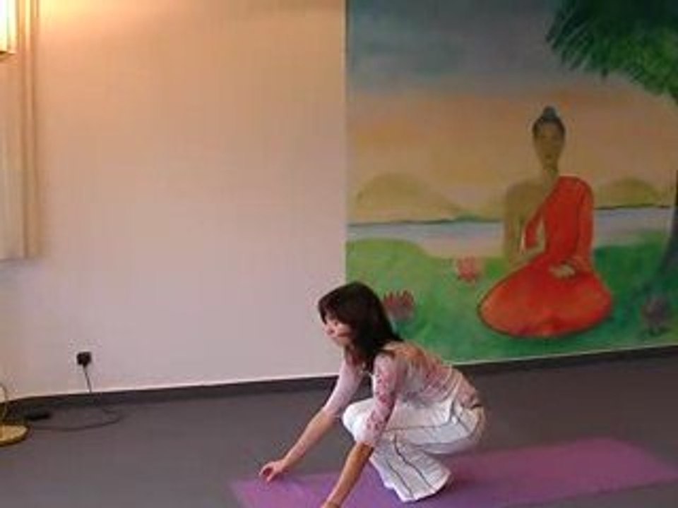 Yoga - Fortgeschrittene Vorfuehrung mit Jessy