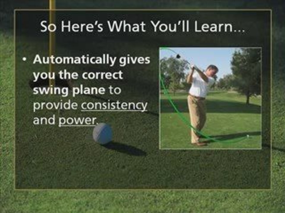 Improve Golf Swing Video: How To Improve Your Golf Swing