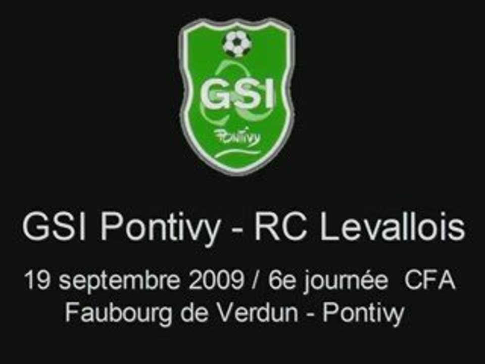 GSI Pontivy - RC Levallois -- 6ème journée de CFA