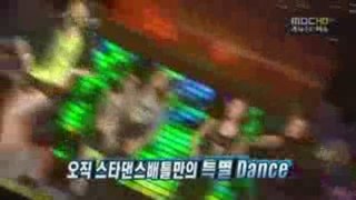 SNSD ( Girl's generation) dancing at mbc stars dance battle