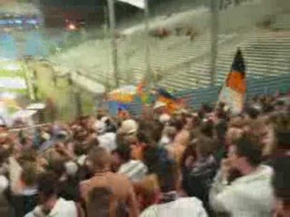 OM-MTP parcage après match