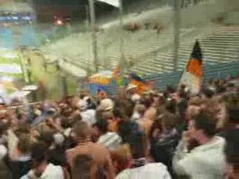 OM-MTP parcage après match
