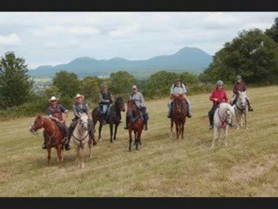 A cheval en Auvergne