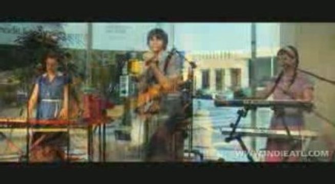 indieATL- The Brunettes Red Rollerskates