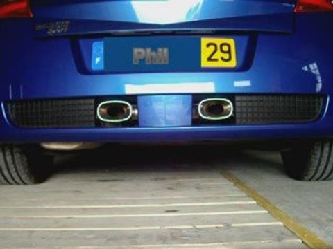 Mégane RS silencieux Devil + inter modifié