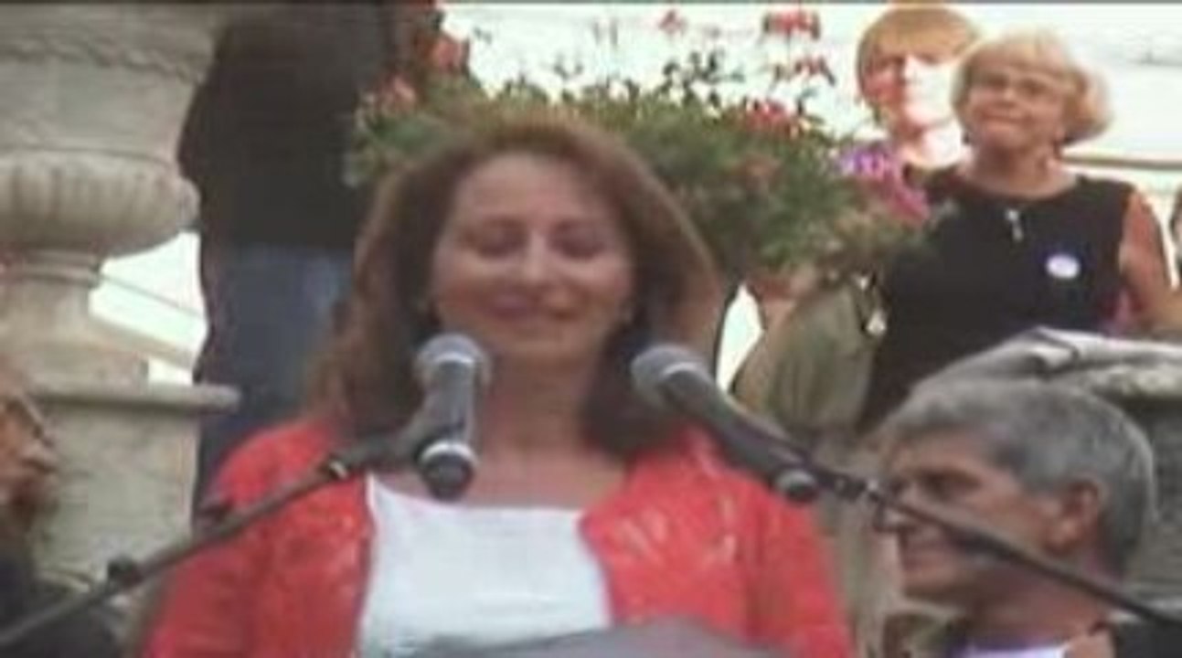 discours ségolène royal montpellier partie 1