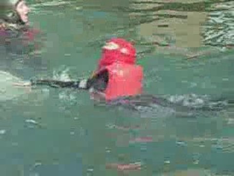 kiki water jump lac de tignes