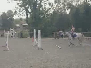 seance d'obstacle sur une ligne