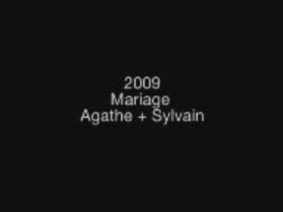 2009 MariagAgathSylvain