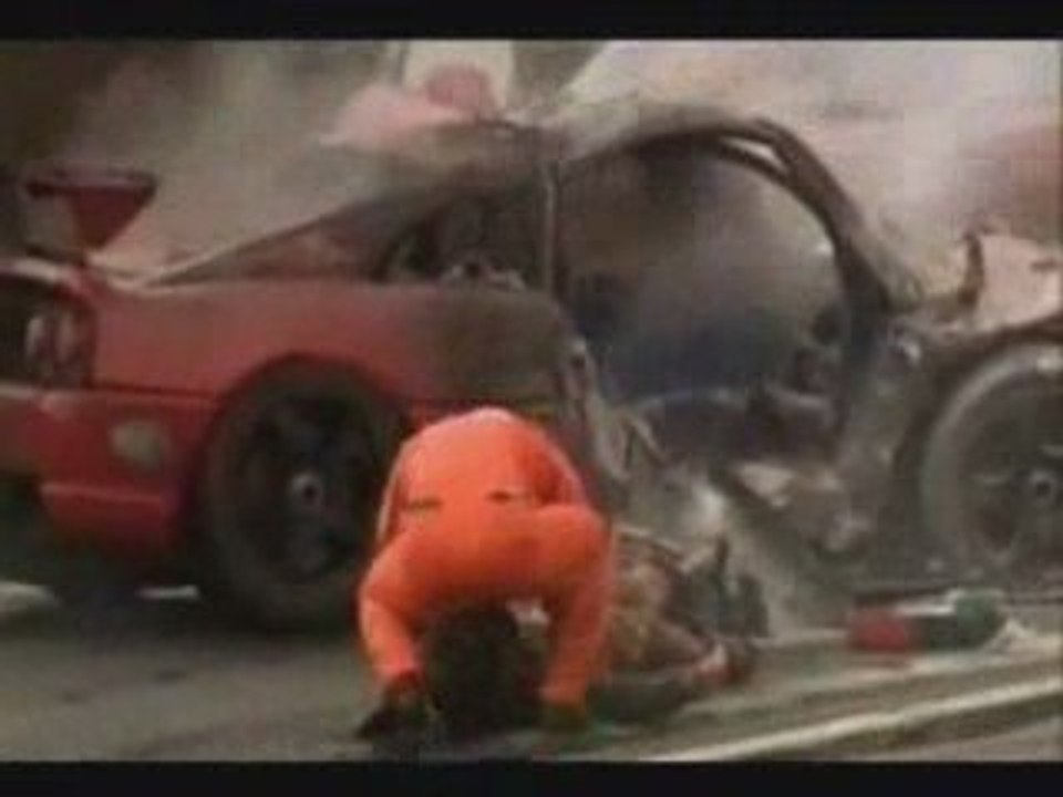 Crash Tetsuya Fuji Speedway Japan Series 98