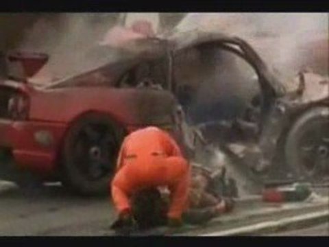 Crash Tetsuya Fuji Speedway Japan Series 98