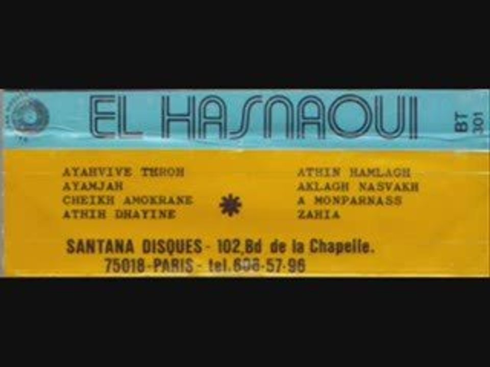 CHEIKH EL HASNAOUI   -SANI SANI-