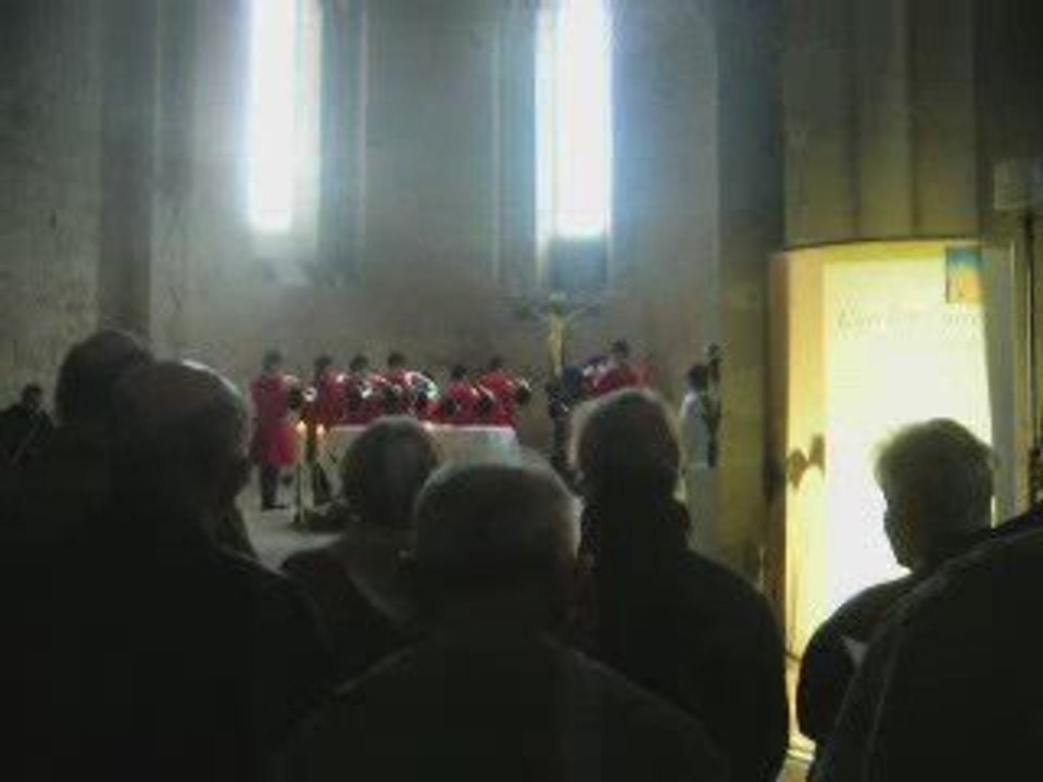 Messe à l'abbaye de Flaran journée du patrimoine