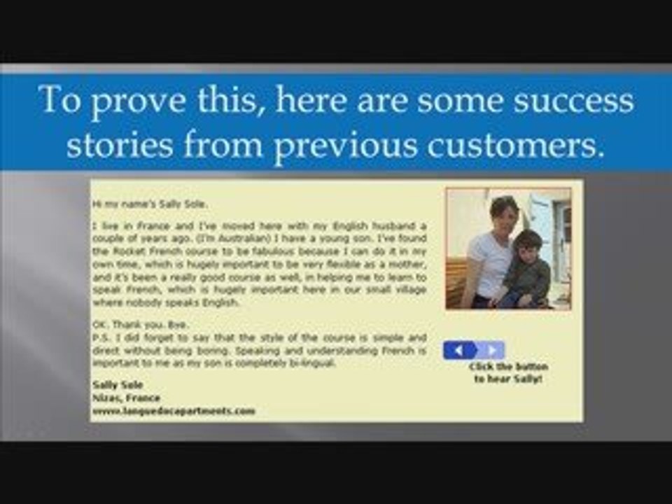 Learn and speak French fast and easy