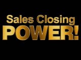 Sales Training - How To Develop Your Sales Closing Power!