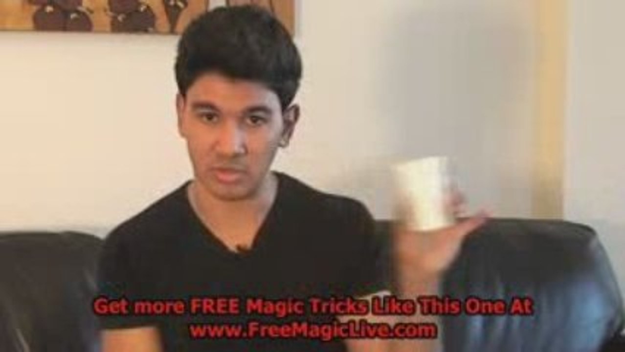 How To Make A Paper Cup Mysteriously Levitate In Mid Air!