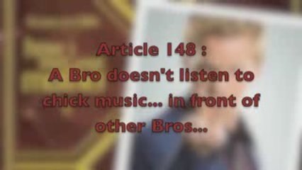 The Bro Code Project - Article 148