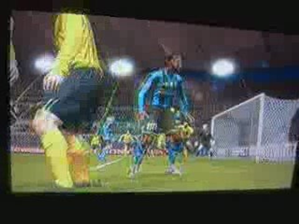 But de Diego Milito angle fermé par Rabah