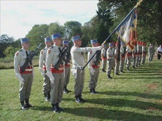 Cérémonie à Floing
