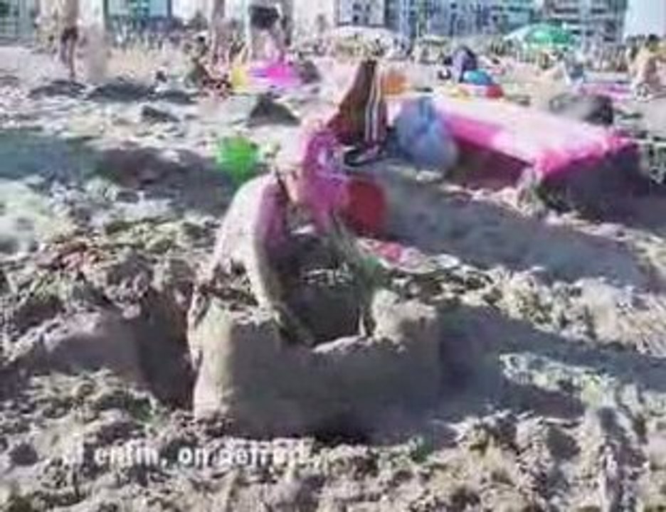 Comment faire des châteaux de sable