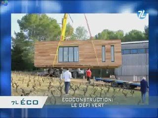 Maisons écologiques modulaire par Jonathan Bovis