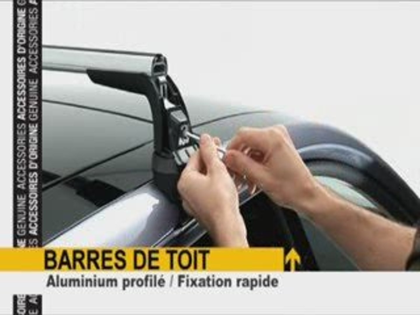 Barre de toit aluminium QuickFix - Renault Scenic 4 - Équipement auto