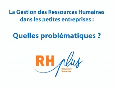 Ressources Humaines dans les petites entreprises