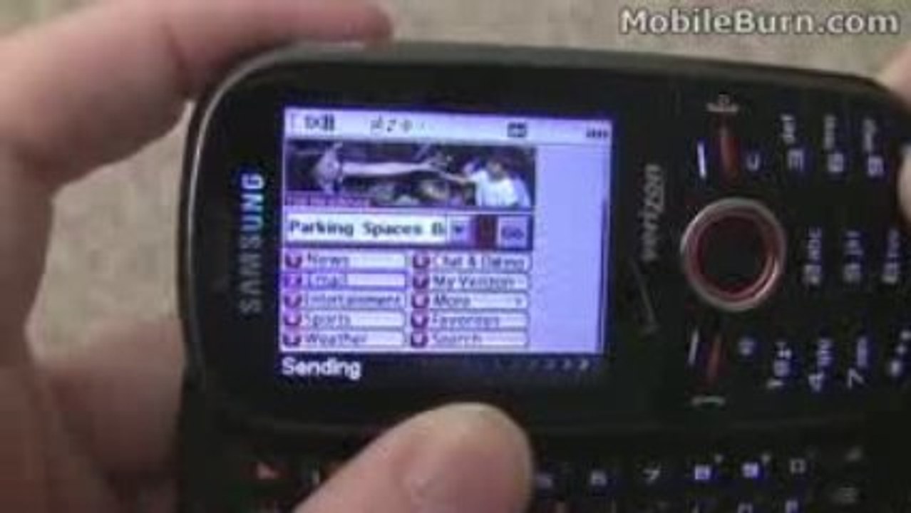 Samsung u450 Intensity demo