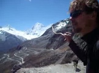 col Portachuelo à 4767m, cordillère blanche