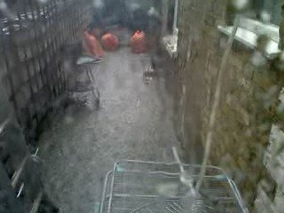 Heavy rain